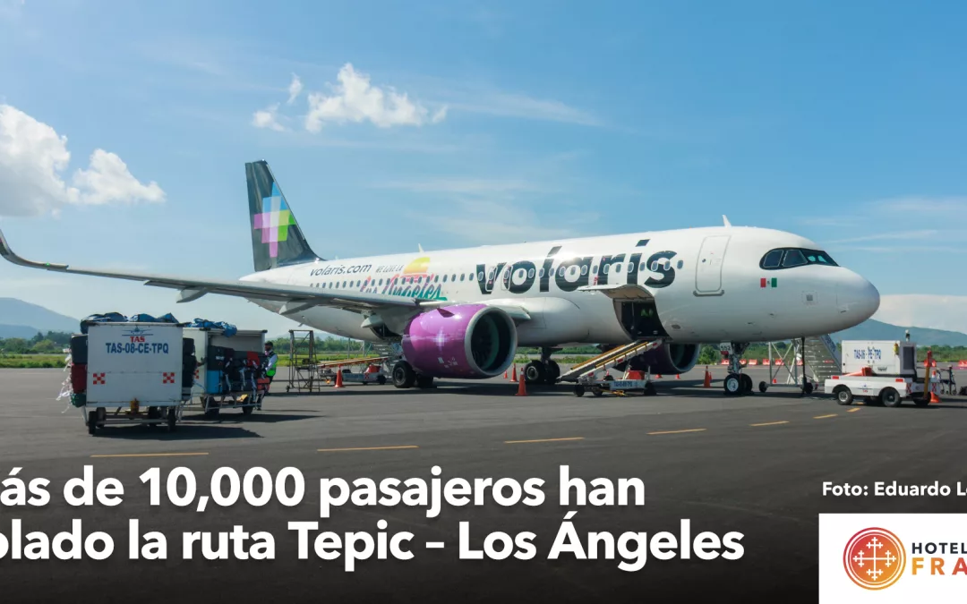 ¡Tepic se Conecta con el Mundo! Crecimiento Histórico en la Ruta Tepic – Los Ángeles